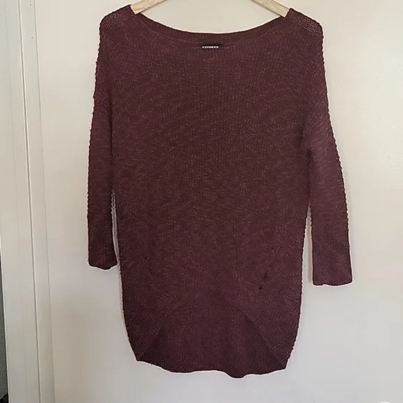 Express Oversized Knit Sweater - Picture 1 of 6